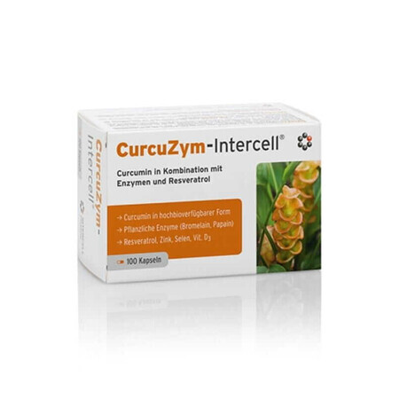 CurcuZym-Intercell - Curcumin 100 Kapseln