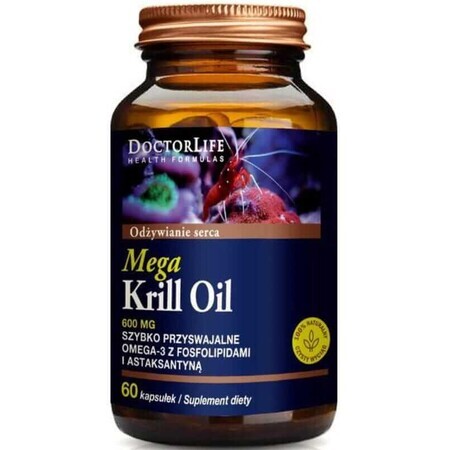 Doctor Life Mega Krill Oil 60 capsule