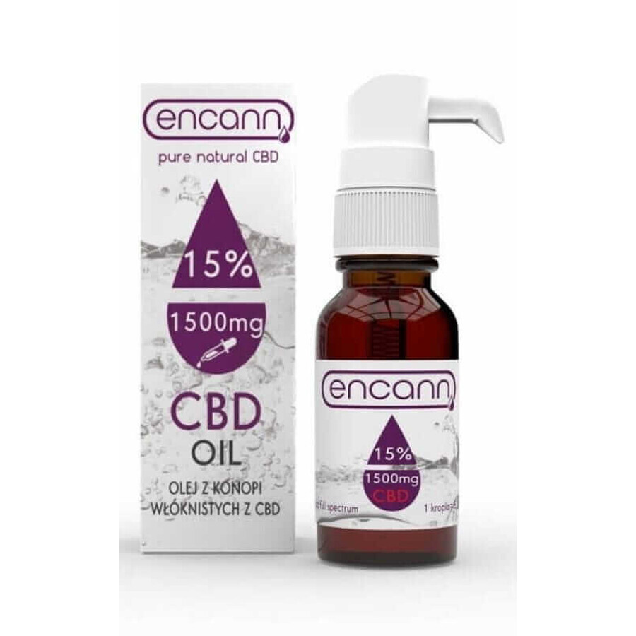 Hennepolie 15% Encann CBD 10ml