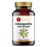 Ashwagandha con vitamine del gruppo B 90 capsule Yango