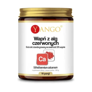 Calcium uit rode algen 100 g 111 porties, Yango