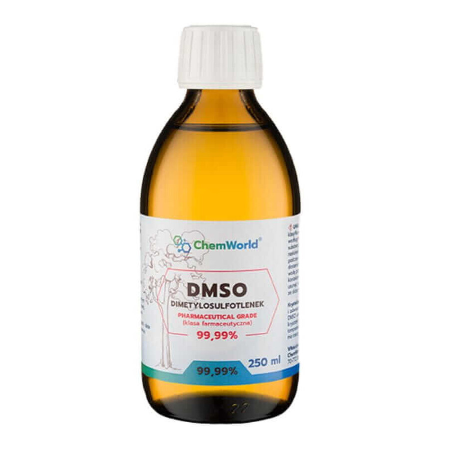 DMSO farmaceutische kwaliteit 99,99% 250 ml ChemWorld