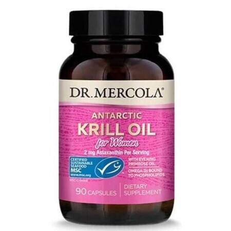 Dr. Mercola Krill oil for women 90 capsules