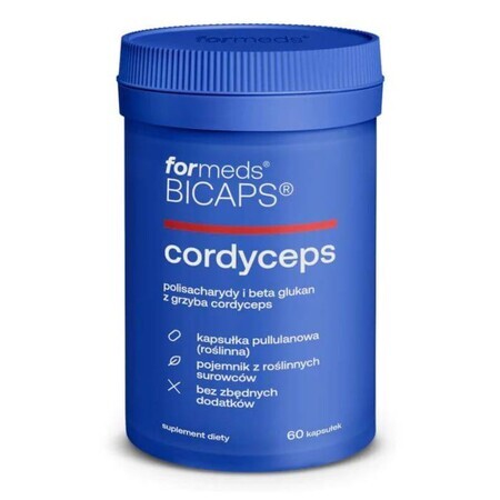 Bicaps Cordyceps 60 cápsulas - Formeds