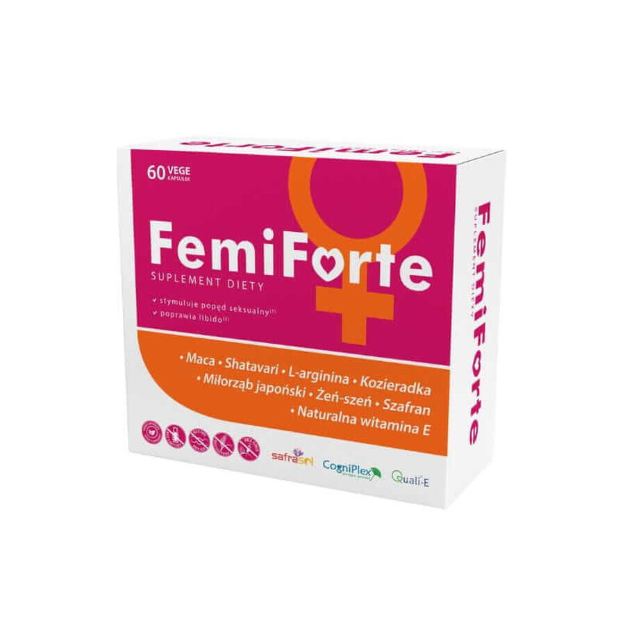 FemiForte voor vrouwen 60 capsules Aliness