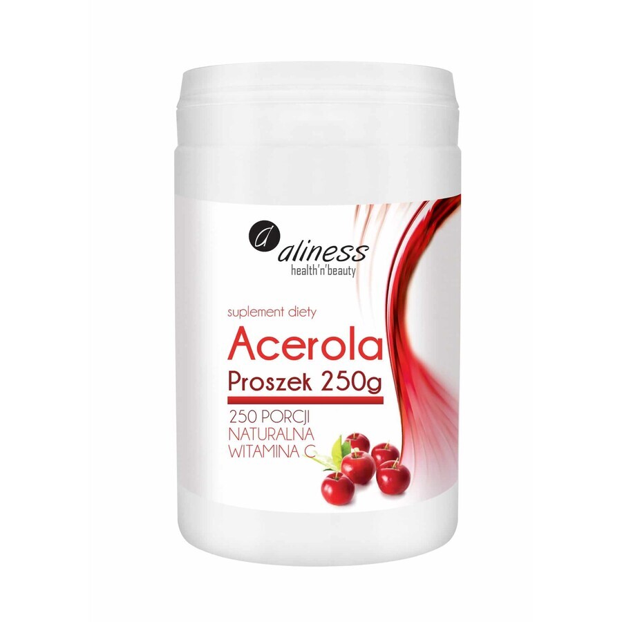 Acerola powder 250 g Aliness Natural Vitamin C