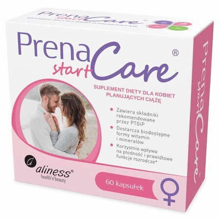 PrenaCare® START for Women x 60 Vege caps Aliness