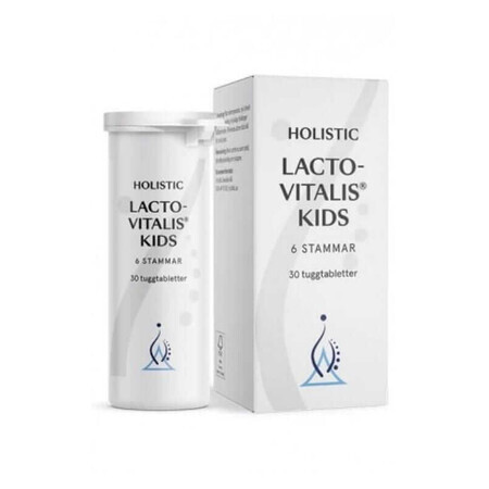 Holistic LactoVitalis Kids Het nieuwe probioticum voor kinderen FOS 2 x darmflora bescherming