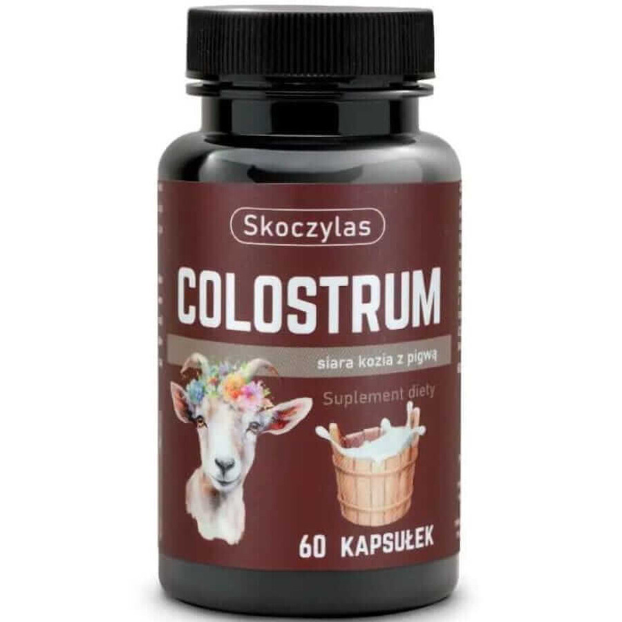 Skoczylas Colostrum Colostro di capra con mela cotogna 60 capsule