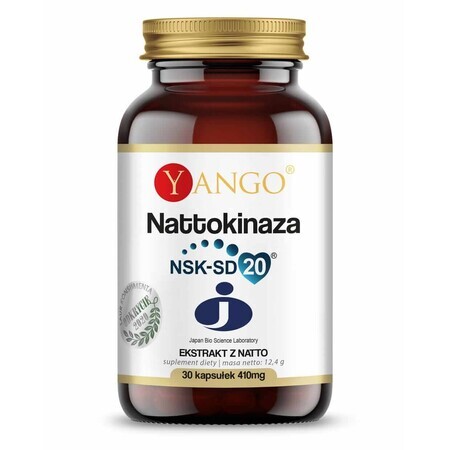 Nattokinase - NSK - SD20 -30 capsule, Yango