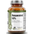 Resveratrol 50% 60 capsules Pharmovit Clean Label