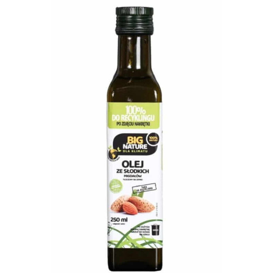 Aceite de almendras dulces prensado en frío 250 ml Big Nature