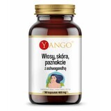 Hair Skin Nails with Ashwagandha 90 capsules YANGO