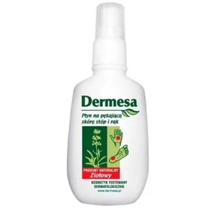 Dermesa vloeistof voor gebarsten huid op voeten en handen 65 ml