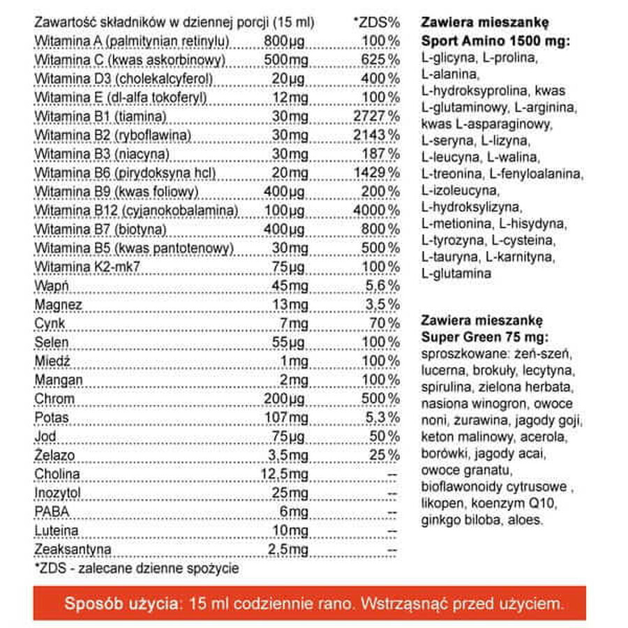 Sport Formula - Multivitamin - 500 ml YANGO