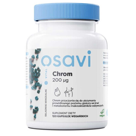 Osavi Chroom 200mg 120 capsules