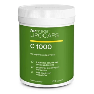 Liposomal Vitamin C LIPOCAPS C 1000 (120 capsules) Formeds