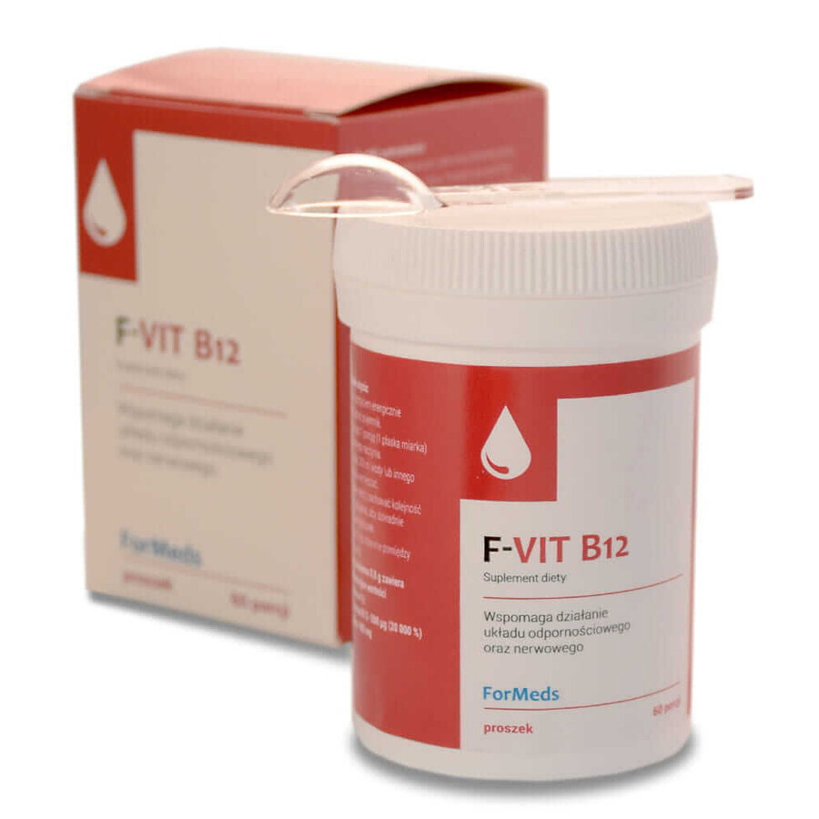 B12 POWDER vitamine B12 (60 porties) Vormen