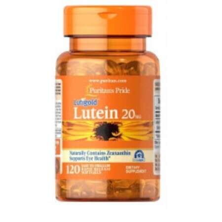 Luteína 20 mg 60 cápsulas moi Puritan's Pride