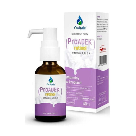 Vitamine ProAdek (Retinol) 30 ml Avitale