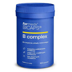 Bicaps B Complex - vitamine B-complex, 120 capsules. Formaten