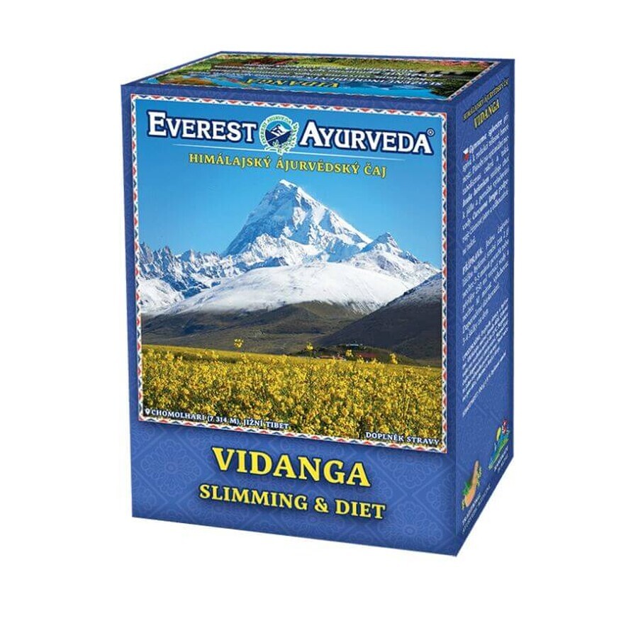 VIDANGA ceai ayurvedic pentru a sprijini reducerea greutății 100g Everest Ayurveda