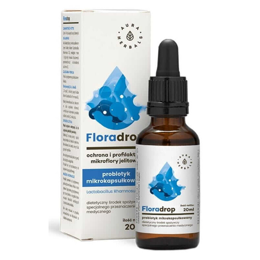 Floradrop - Lactobacillus Rhamnosus GG - Probiotic (20ml) Aura Herbals