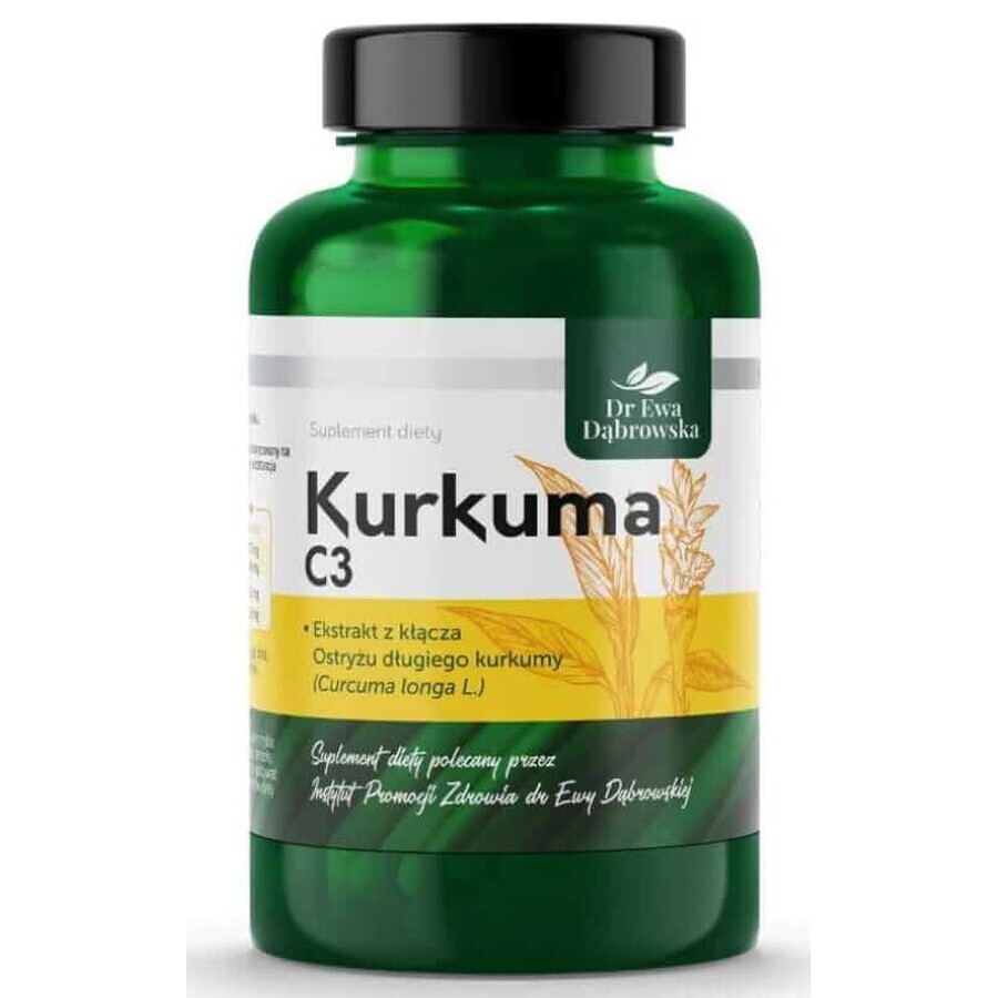 Curcumine C3 60 capsules Dr. Ewa Dąbrowska