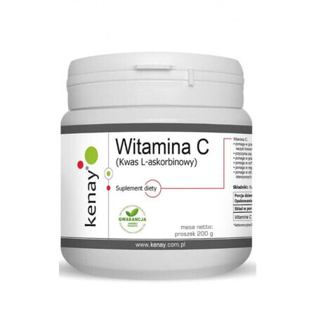 Vitamin C L-Ascorbinsäure (200 g Pulver) Kenay