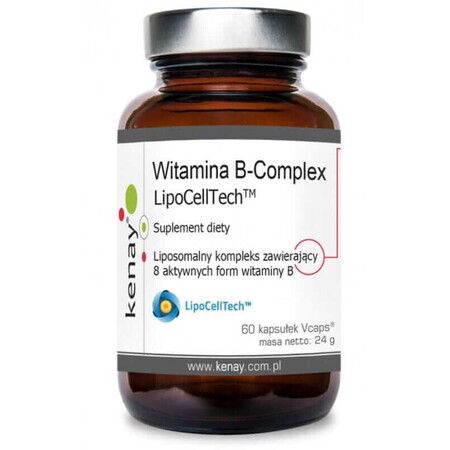 Lipozomaal B-vitaminecomplex LipoCellTech 60 capsules Kenay