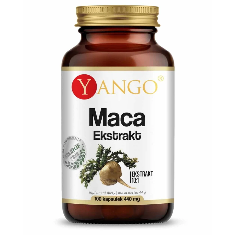 Racine de maca - extrait 10:1 - 100 gélules YANGO