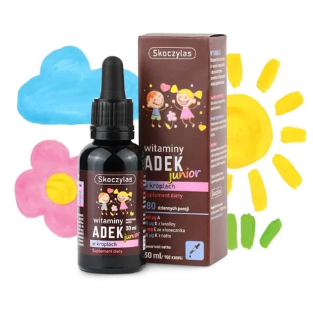 Skoczylas Vitamins ADEK junior drops 30ml