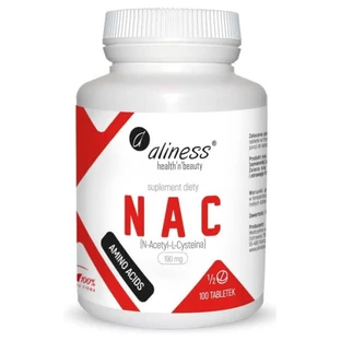 NAC N-Acetil-L-Cisteína 190mg (1/2 comprimido)100 comprimidos Aliness