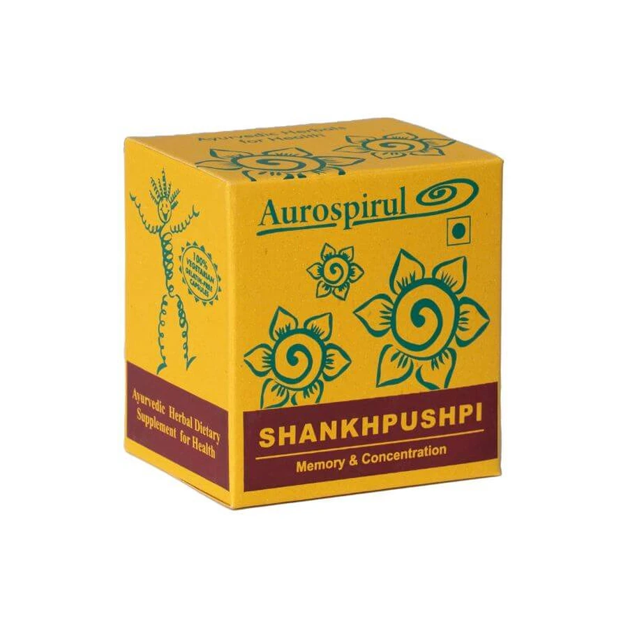 Shankapushpi (memory and concentration) 100 capsules Aurospirul