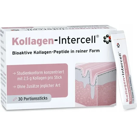 Kollagen-Intercell 2500 mg di peptidi di collagene 30 bustine