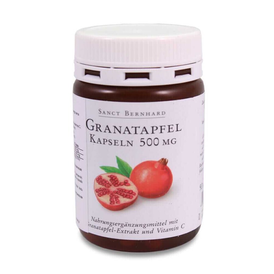 Granaatappel - ellaginezuur 40% (90 capsules) Sanct Bernhard