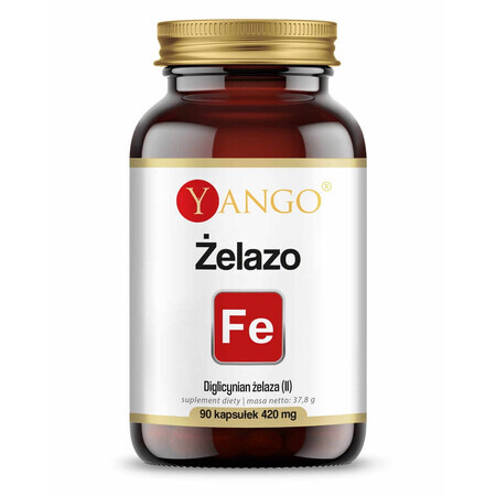 IJzer (ijzer III diglycinaat) 90 capsules Yango