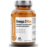 Omega 3 Max 60 capsules PharmoVit Clean Label