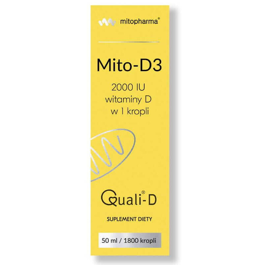 Mito-D3 Vitamine D3 gouttes 50 ml Dr Enzmann Dr Enzmann