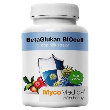 BetaGlucan Biocell 90 capsules MycoMedica