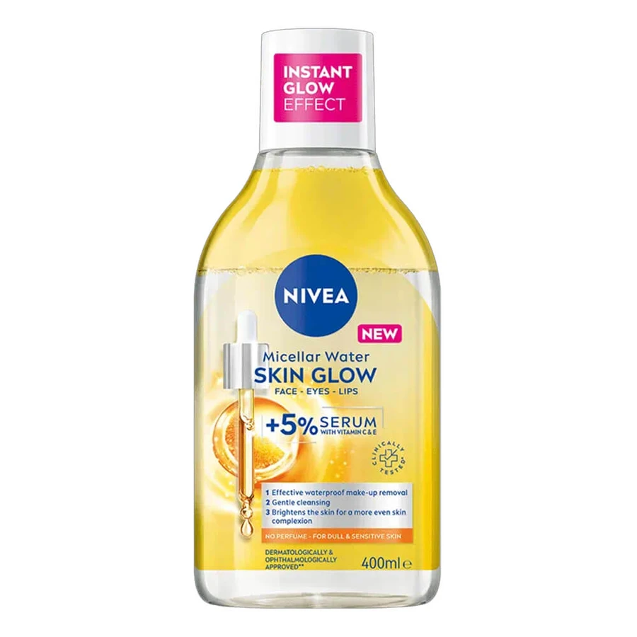 Skin Glow micellair water, 400 ml, Nivea