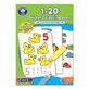 Kleurboek met Engelse activiteiten en stickers, 4 jaar+, Orchard Toys