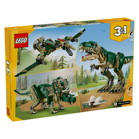 T.Rex, 9+ years, 31151, Lego Creator 3 in 1