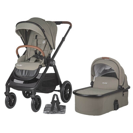 Kinderwagen 2 in 1 Aspen, tot 22 kg, Zand Beige, Coccolle