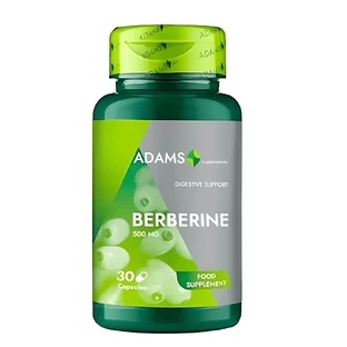 Berberine, 500 mg, 30 capsules, Adams Supplements