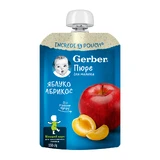 Baby Apfel- und Aprikosenpüree, 6 Monate+, 150 g, Gerber