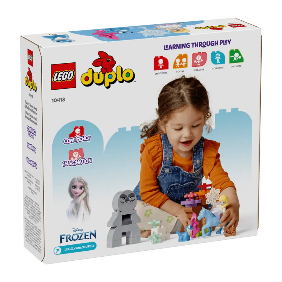 Elsa and Bruni in the enchanted forest, 2+ years, 10418, Lego Duplo Disney