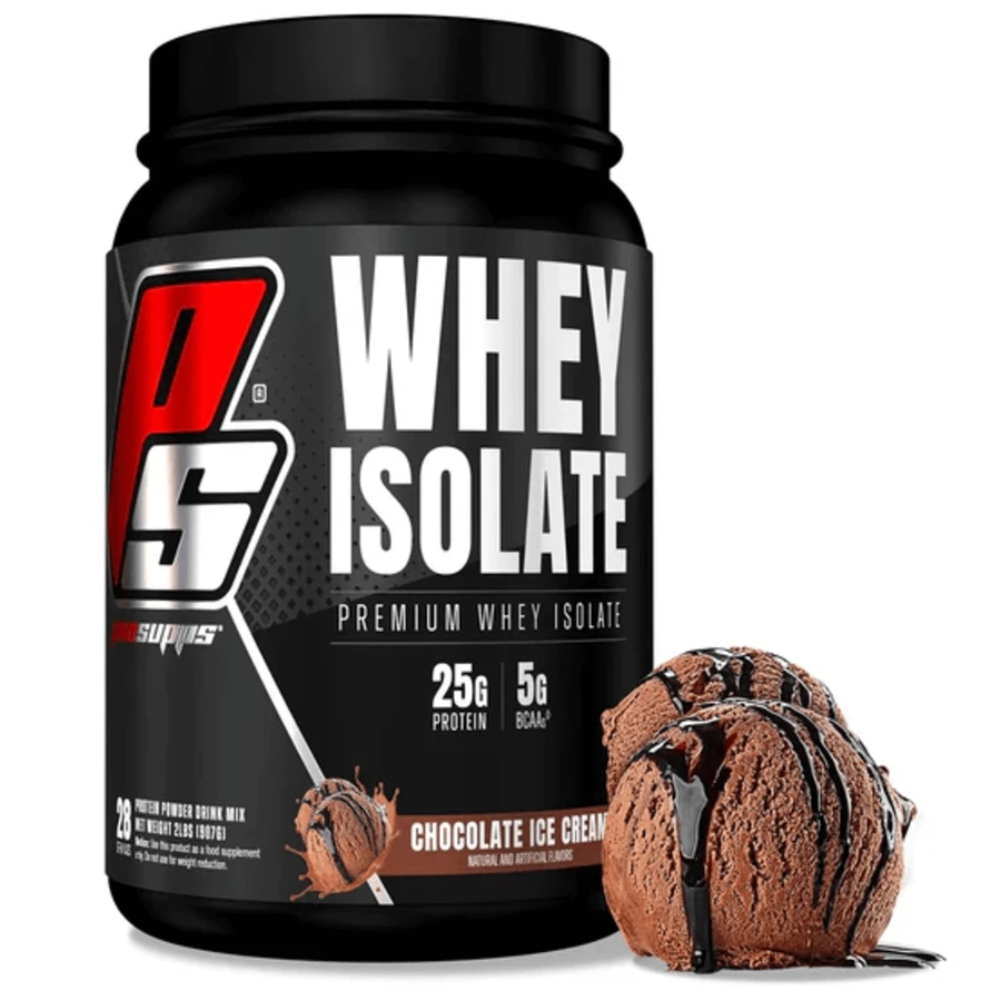 Wei-eiwit wei isolaat, 907 g, Chocolade ijs, Prosupps