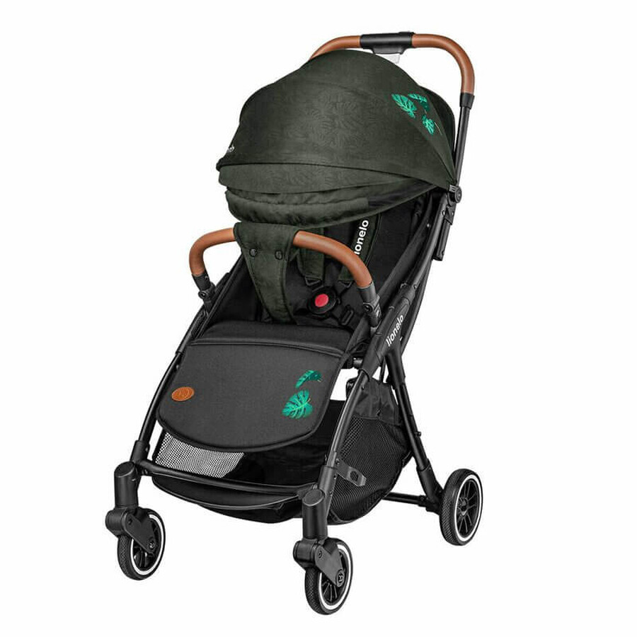 Julie One compacte opvouwbare sportwagen, vanaf de geboorte tot 22 kg, Tropical Green, Lionelo