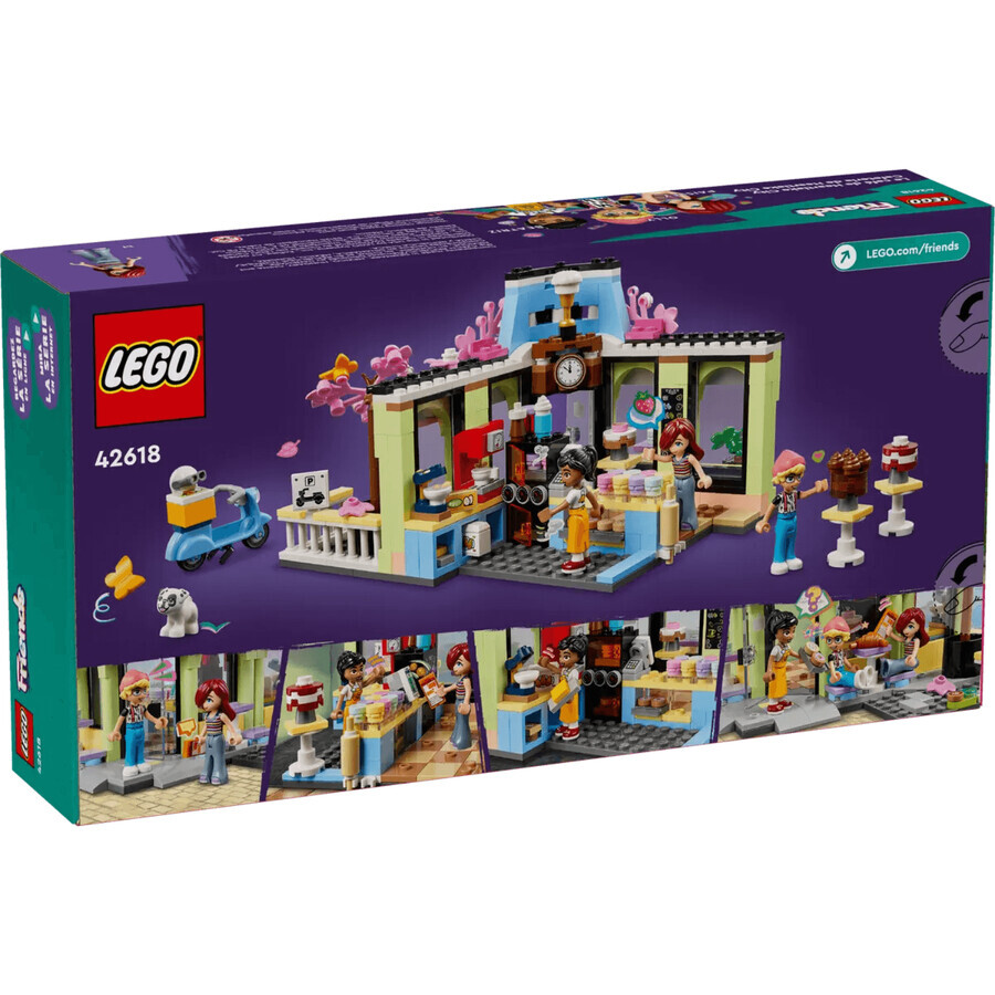 Heartlake Town Cafe, ab 6 Jahren, 42618, Lego Friends